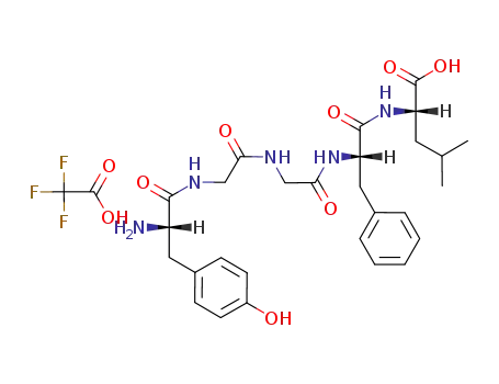 L-Leucine, L-tyrosylglycylglycyl-L-phenylalanyl-, mono(trifluoroacetate)
(salt)