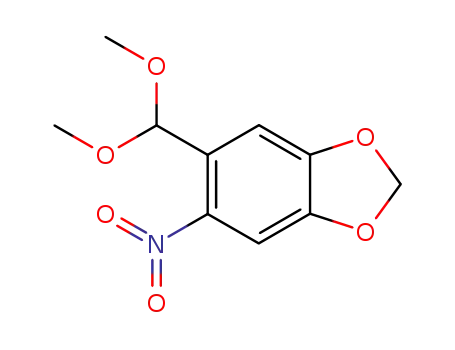 1,3-Benzodioxole, 5-(dimethoxymethyl)-6-nitro-
