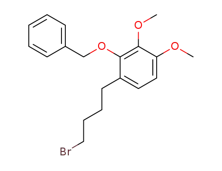 4-(2-benzyloxy-3,4-dimethoxyphenyl)-1-bromobutane