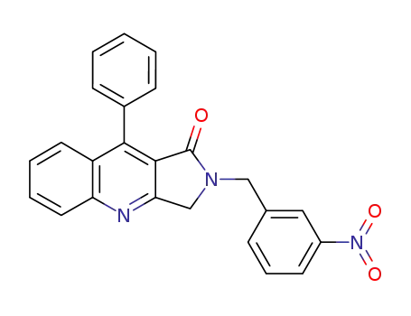 2,3-dihydro-2-(3-nitrobenzyl)-9-phenyl-1H-pyrrolo<3,4-b>quinolin-1-one