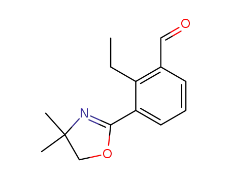 3-(4,4-dimethyl-4,5-dihydrooxazol-2-yl)-2-ethylbenzaldehyde