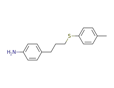3-(p-aminophenyl)propyl p-tolyl sulphide