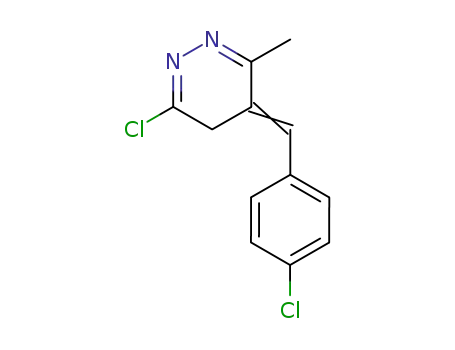 Pyridazine,
6-chloro-4-[(4-chlorophenyl)methylene]-4,5-dihydro-3-methyl-