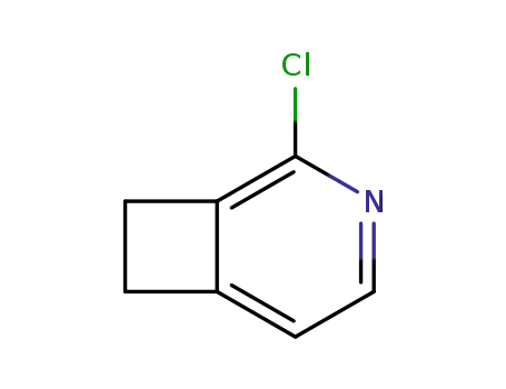 Molecular Structure of 82450-03-1 (3-chloro-1,2-dihydrocyclobuta<c>pyridine)