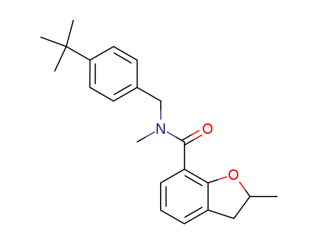 2,3-Dihydro-N-<4-(1,1-dimethylethyl)phenylmethyl>-N,2-dimethyl-7-benzofurancarboxamid