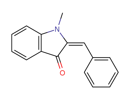 3H-Indol-3-one, 1,2-dihydro-1-methyl-2-(phenylmethylene)-, (E)-