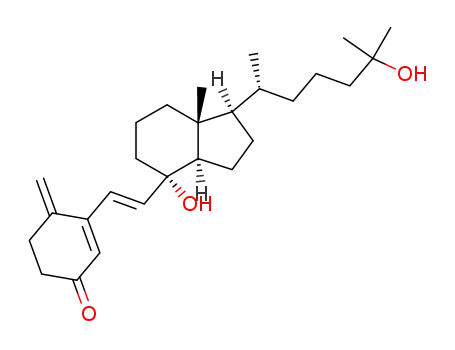 Molecular Structure of 109947-25-3 (8,25-dihydroxy-9,10-seco-4,6,10(19)-cholestatrien-3-one)