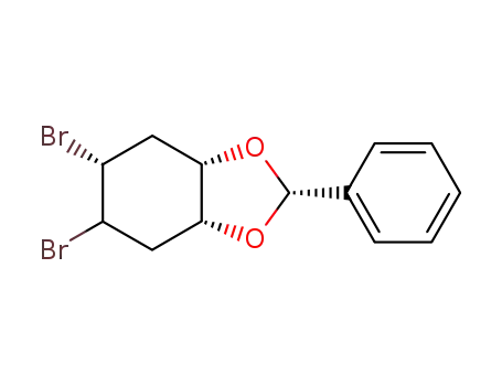 (2S,3aS,5R,7aR)-5,6-Dibromo-2-phenyl-hexahydro-benzo[1,3]dioxole