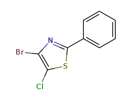 Thiazole, 4-bromo-5-chloro-2-phenyl-