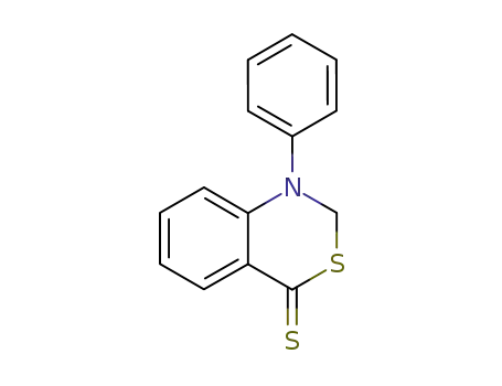 4H-3,1-Benzothiazine-4-thione, 1,2-dihydro-1-phenyl-