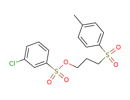 3-Chloro-benzenesulfonic acid 3-(toluene-4-sulfonyl)-propyl ester