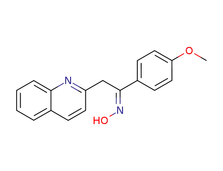 syn-(E)-2-(2-Chinolyl)-1-(4-methoxyphenyl)ethanonoxim