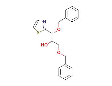 (2S,3R)-1,3-Dibenzyloxy-3-(2-thiazolyl)-1,2,3-propanetriol