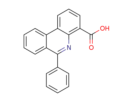 4-Phenanthridinecarboxylic acid, 6-phenyl-
