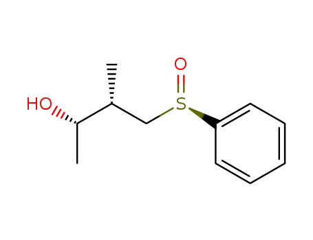 1-<2(S)-methyl-3(S)-hydroxy>butylphenyl (R)-sulfoxide
