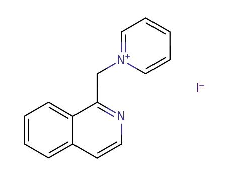Pyridinium, 1-(1-isoquinolinylmethyl)-, iodide