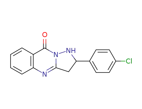 2-(4-Chloro-phenyl)-2,3-dihydro-1H-pyrazolo[5,1-b]quinazolin-9-one