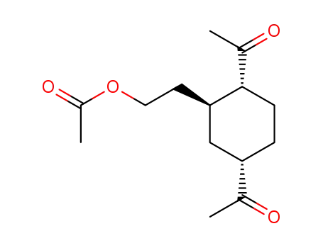2-(2-acetoxyethyl)-1,4-diacetylcyclohexane