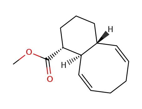 (5Z,9Z)-(1R,4aR,10aR)-1,2,3,4,4a,7,8,10a-Octahydro-benzocyclooctene-1-carboxylic acid methyl ester