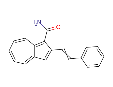 1-Azulenecarboxamide, 2-(2-phenylethenyl)-