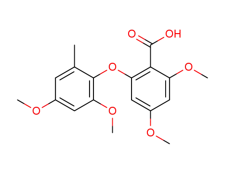 4,6-dimethoxy-2-(2,4-dimethoxy-6-methylphenoxy)benzoic acid