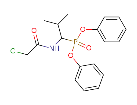 [1-(2-Chloro-acetylamino)-2-methyl-propyl]-phosphonic acid diphenyl ester