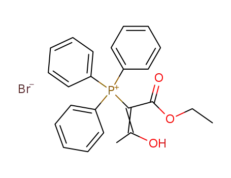 ((Z)-1-Ethoxycarbonyl-2-hydroxy-propenyl)-triphenyl-phosphonium; bromide