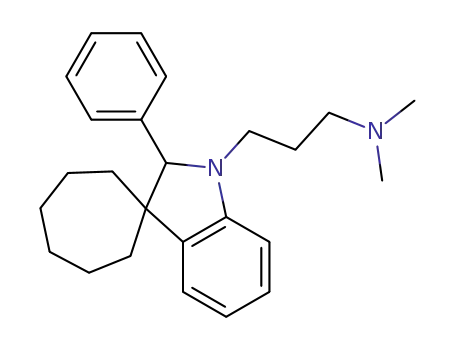 1'-(3-dimethylaminopropyl)-2'-phenylspiro<cycloheptane-1,3'-indoline>