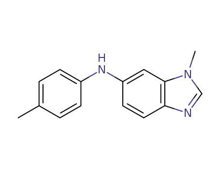 1H-Benzimidazol-6-amine, 1-methyl-N-(4-methylphenyl)-