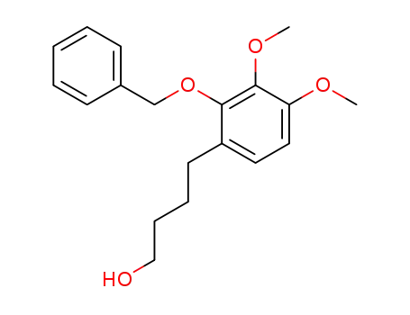 4-(2-benzyloxy-3,4-dimethoxyphenyl)butan-1-ol