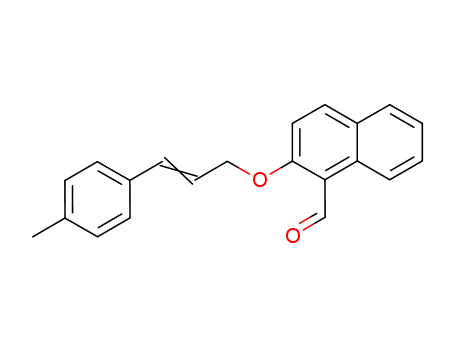 2-((E)-3-p-Tolyl-allyloxy)-naphthalene-1-carbaldehyde