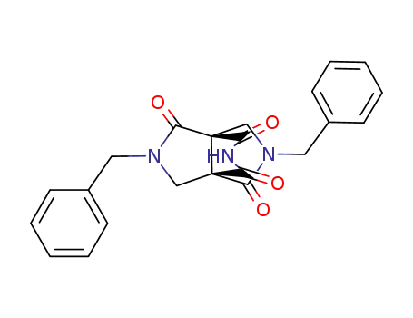 7,10-dibenzyl-2,4,6,9-tetraoxo-3,7,10-triazatricyclo<3.3.3.0<sup>1,5</sup>>undecane