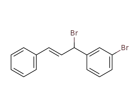 Benzene, 1-bromo-3-(1-bromo-3-phenyl-2-propenyl)-