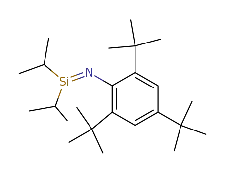 Diisopropyl-(2,4,6-tri-tert-butylphenylimino)silan