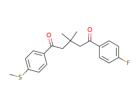1-(4-Fluoro-phenyl)-3,3-dimethyl-5-(4-methylsulfanyl-phenyl)-pentane-1,5-dione