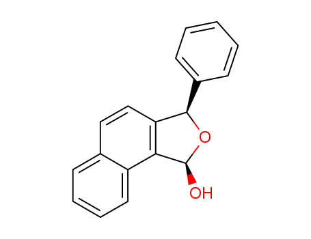 cis-1,3-dihydro-1-hydroxy-3-phenylnaphtho<1,2-c>furan