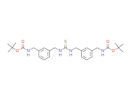 N,N'-Bis<3-(tert-butyloxycarbonylaminomethyl)phenylmethyl>thioharnstoff