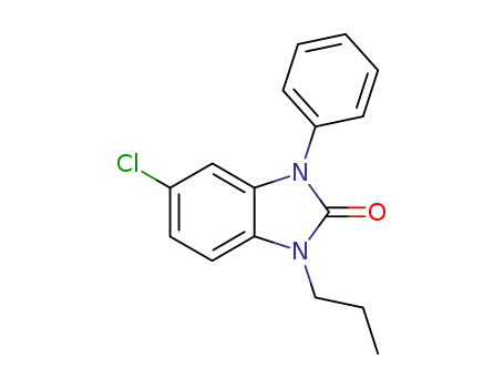 2H-Benzimidazol-2-one, 1,3-dihydro-5-chloro-3-phenyl-1-propyl-