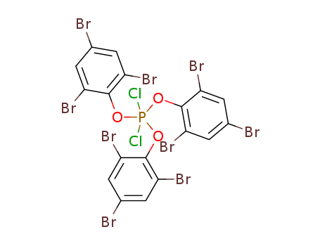 tris(2,4,6-tribromophenoxy)dichlorophosphorane