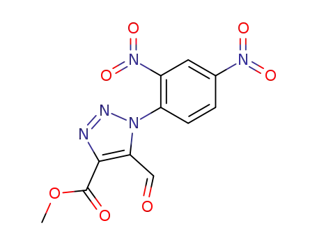 1-(o,p-dinitrophenyl)-5-formyl-4-methoxycarbonyl-1,2,3-triazole