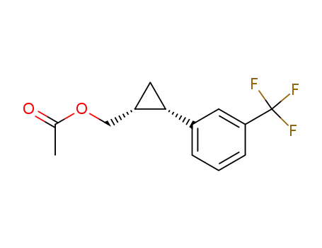 cis-<2-(m-(trifluoromethyl)phenyl)cyclopropyl>methyl acetate