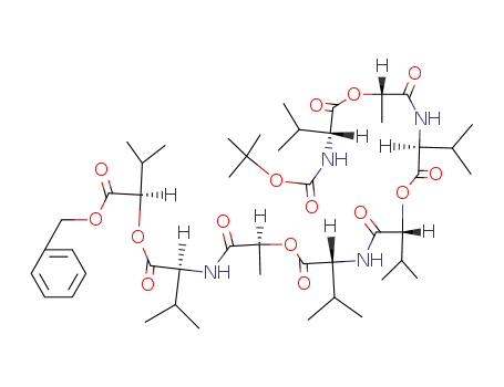 Boc-(D-Val-Lac-Val-D-Hyv)2-OBzl