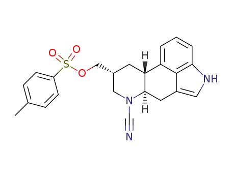 (5R,8R,10R)-8-<(tosyloxy)methyl>ergoline-6-carbonitrile