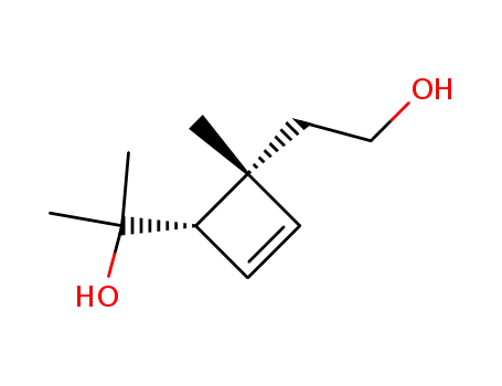cis-3-(2-hydroxyethyl)-4-(2-hydroxy-2-propyl)-3-methylcyclobutene