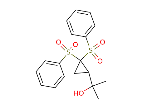 2,2-bis(phenylsulfonyl)-α,α-dimethylcyclopropanemethanol