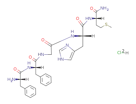 H-Phe-Phe-Gly-His-Met-NH<sub>2</sub>*2HCl