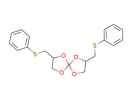 1,4,6,9-Tetraoxaspiro[4.4]nonane, 2,7-bis[(phenylthio)methyl]-