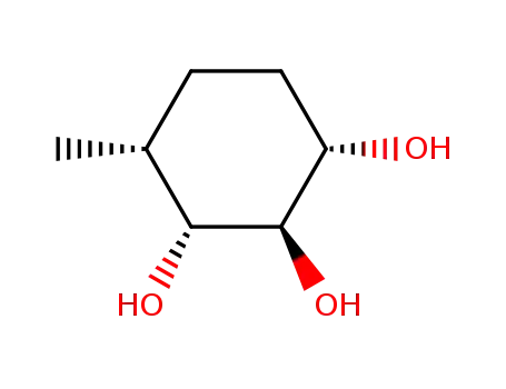 Molecular Structure of 92621-62-0 (1L-(1,2,4/3)-1-Methyl-2,3,4-cyclohexantriol)