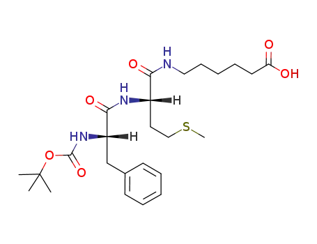 Molecular Structure of 84969-49-3 (6-[(S)-2-((S)-2-tert-Butoxycarbonylamino-3-phenyl-propionylamino)-4-methylsulfanyl-butyrylamino]-hexanoic acid)