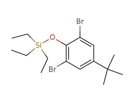 2,6-dibromo-4-tert-butylphenoxytriethylsilane
